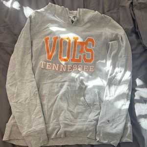 You are buying a grey champion size XL University of Tennessee sweatshirt.